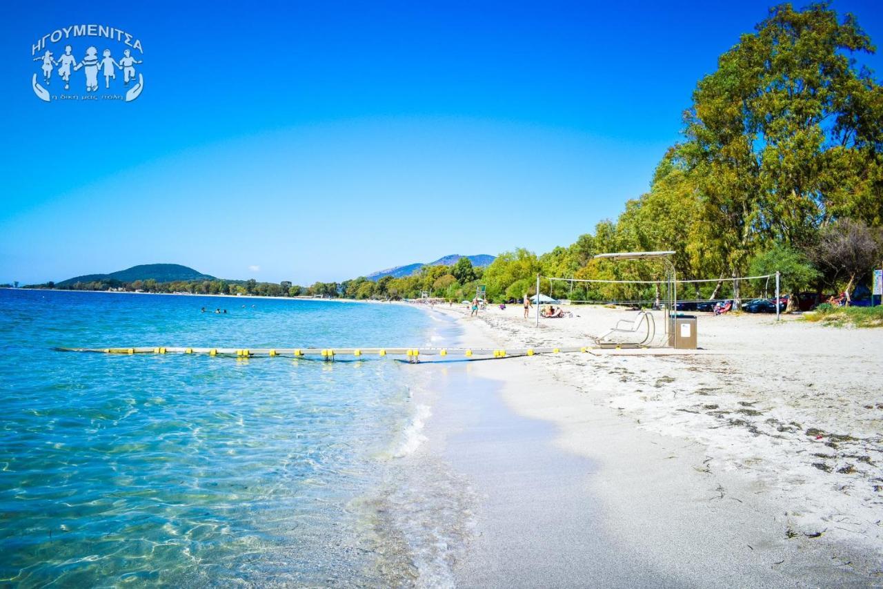 Camping Drepanos Igoumenitsa Bagian luar foto