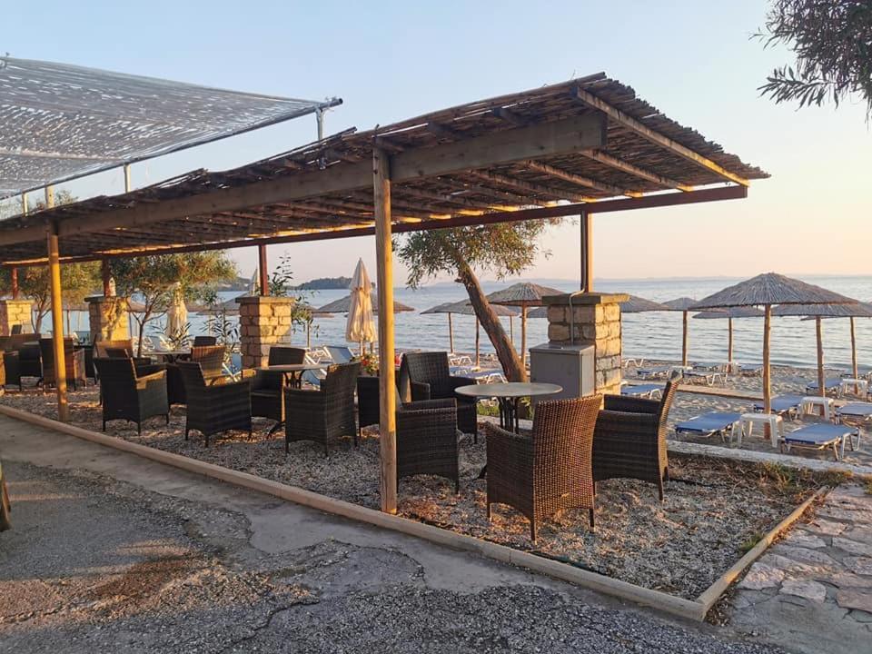 Camping Drepanos Igoumenitsa Bagian luar foto