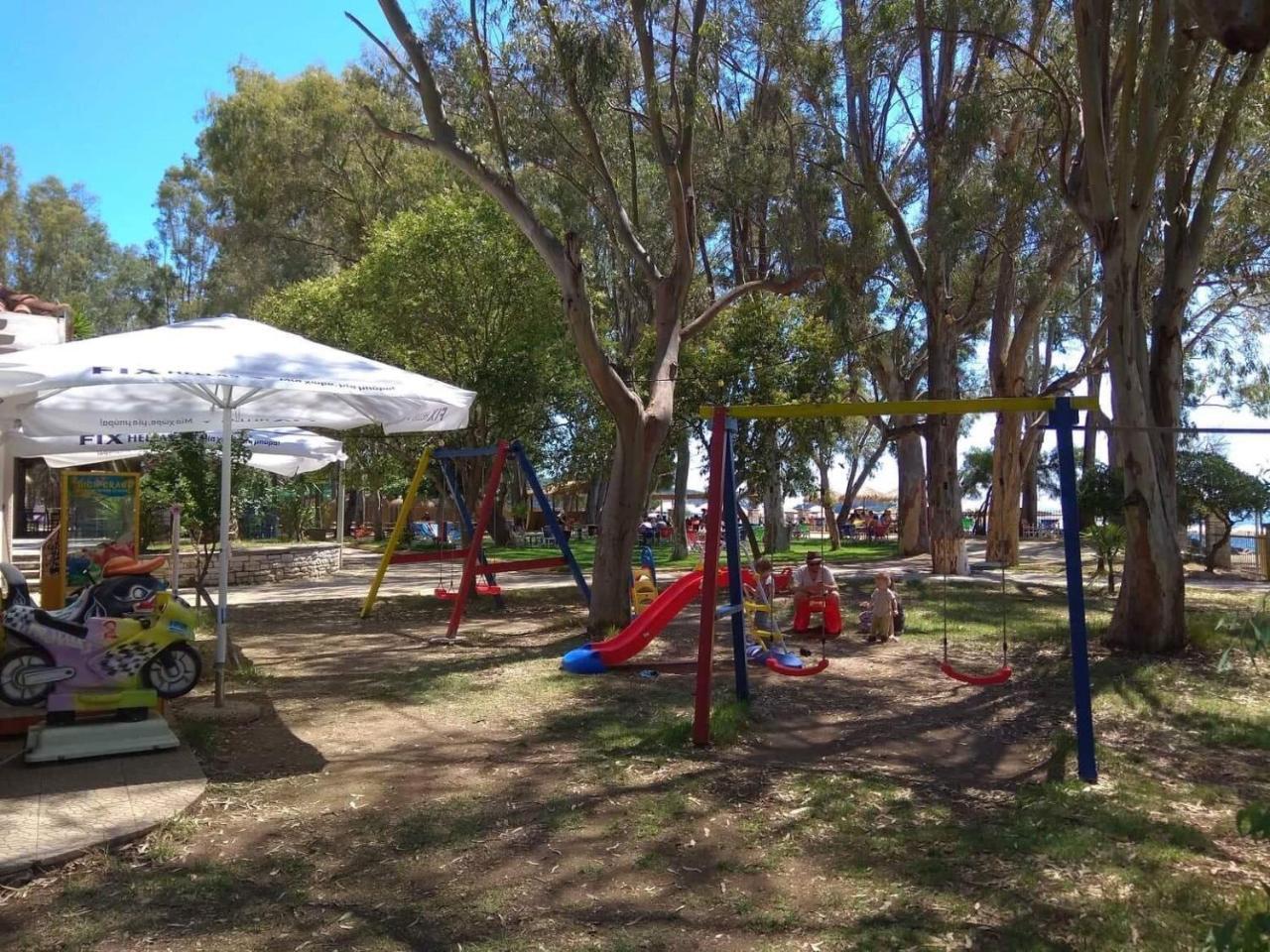 Camping Drepanos Igoumenitsa Bagian luar foto